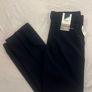 IZOD Men’s Navy Blue Golf Pants - Slim Fit